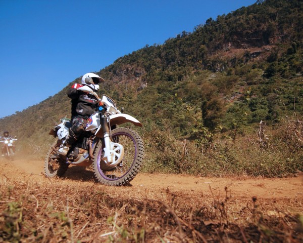 Off-road riding pleasure